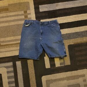 Blue Dickies relaxed fit denim shorts